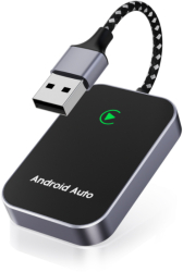 Adaptor DriveSync CarPlay Andorid + Apple ONSG® Wireless Carplay 2 in 1 Android Instalare Plug-and-Play Google Maps Negru