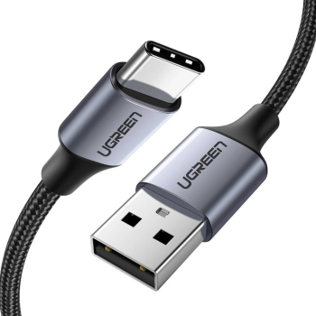 Cablu alimentare si date USB-A la TypeC 3A 1m exterior textil UGREEN 