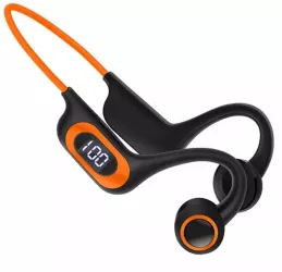 Casti Sport Wireless SIKS cu Conductie Osoasa Pentru Antrenament Sala Alergare Ciclism Inot Cu Microfon Apeluri HandsFree Stereo Plia