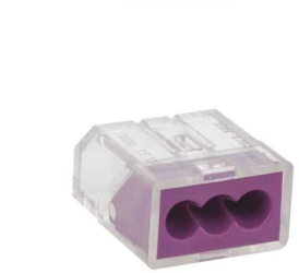 Conector universal 3x 0.75-2.5 mm 