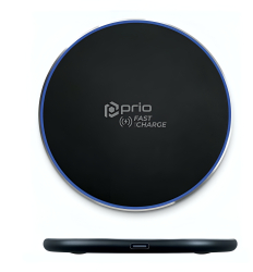 Incarcator wireless Prio by ONSG® Fast Charge 15W cablu USB A la USB Type-C 1.2m Negru 