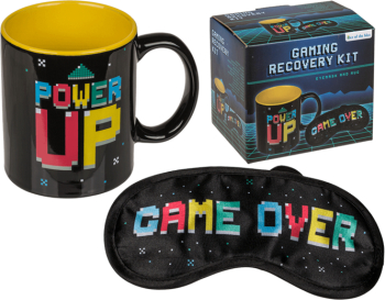 Kit Gaming Recovery Cana si Masca de ochi Game Over 