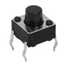 Buton microinterupator OFF-ON buton 3 mm fara retinere 1 circuit 0.05A-12VDC 09002 