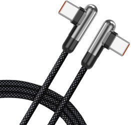 Cablu de Date cu Mufe Type-C 60W 1m X3 Nailon Lito LD13 X3 Nailon Black 