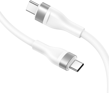 Cablu de Date cu ONSG® Mufe Type-C 60W 1.2m Alb 
