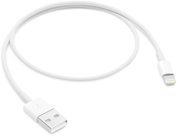 Cablu de Date Lightning la USB Original 0.5m X20 Policarbonat White 