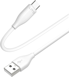 Cablu de Date ONSG® cu Mufe USB Micro-USB 60W 1m Silicon Alb 