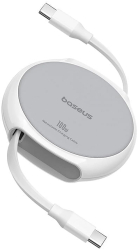 Cablu Type-C la Type-C 100W 1m A73 Policarbonat Baseus Pathfinder P10368400211 00 A73 Policarbonat Moon White 