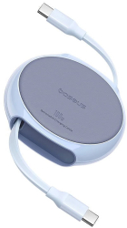 Cablu Type-C la Type-C 100W 1m A78 Policarbonat Baseus Pathfinder P10368400311 00 A78 Policarbonat Galaxy Blue 