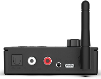 Convertor Audio Digital la Analog Techstar® DAC 192KHz cu Bluetooth 5.4 si Telecomanda Intrari Optice Iesiri RCA si Jack 3.5mm 