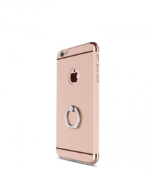Husa Apple iPhone 6/6S Elegance Luxury 3in1 Ring Rose-Gold 