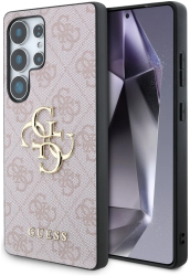 Husa pentru Samsung Galaxy S25 Ultra - Guess Hardcase 4G Big Metal Logo GUHCS25L4GMGPI - Pink 