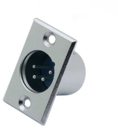 Mufa XLR tata montaj 