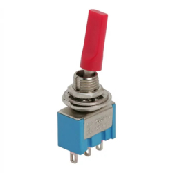 Comutator cu brat 1 circuit 3A 250V ON-ON cu retinere 