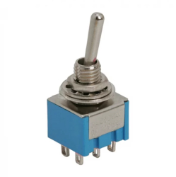 Comutator cu brat 2 circuit 3A 250V ON-ON cu retinere 