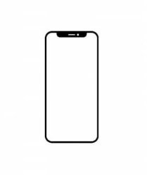 Geam Sticla + OCA Apple iPhone 12 Pro Negru 