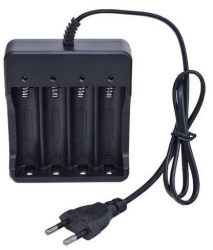Incarcator acumulatori 4x 18650 de la 230V incarcare 1200mA 