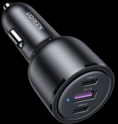 Incarcator auto 69W 2 x USB Type-C 1 x USB UGREEN 