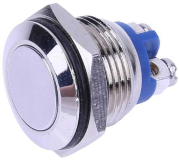 Intrerupator OFF- ON fara retinere plat 2A 250V conectare surub argintiu 