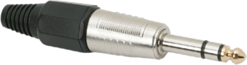 Mufa JACK executie ranforsat stereo 6.3 mm tata 