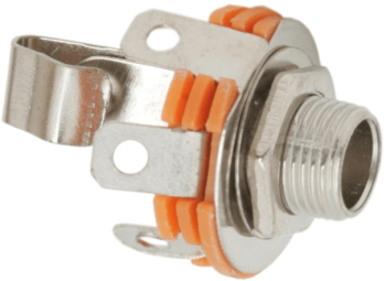Mufa JACK montabil mono 6.3 mm 