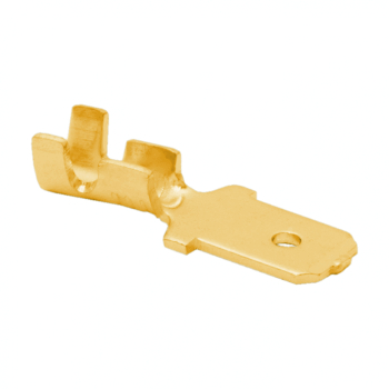 Papuc 6.3mm tata Gold 