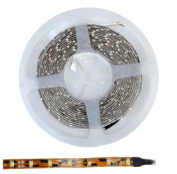 Rola LED SMD 1210 alb cald 5m 