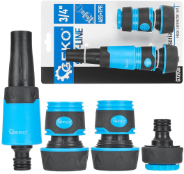 Set conectori pentru furtun Sky-Line 3 / 4 4 bucati Geko G72926 