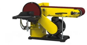 Slefuitor cu disc-curea Kraft&dele 650w galben kd5296 