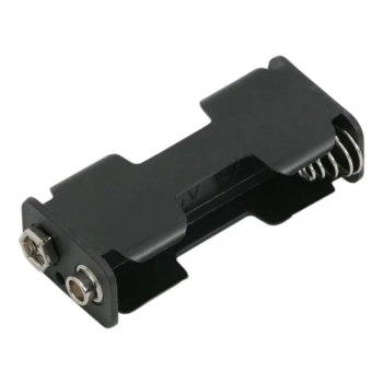 Suport 2x AA baterie cu mufa baterie de 9V 