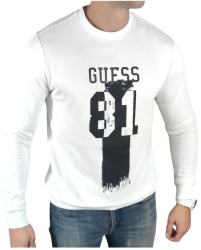 Bluza barbati Guess X3BQ20 Alb L INTL 