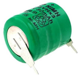 Acumulator NI-MH 3.6V 80mAh cu terminale 