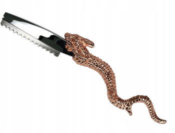 Briceag profesional de barbierit in stil de dragon de cupru 