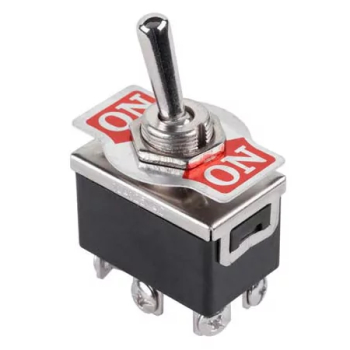 Intrerupator ON-ON 6A 250V KN3 C -202 cu retinere 