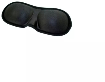 Masca de dormit 3D negru Gonga® Negru 