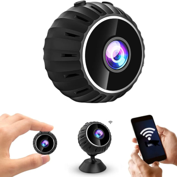 Mini Camera WiFi Microfon Senzor de Miscare Vedere Nocturna Autonomie 1 Ora 