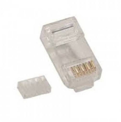 Mufa CAT6 UTP SOLID RJ45 8p8c cu ghidaj cabluri Emos 