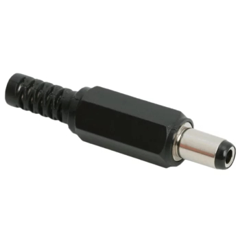 Mufa DC 5.5x2.5 mm tata cu protector 