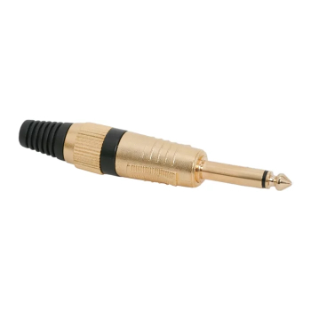 Mufa Jack 6.3 mm mono tata ranforsata aurita 