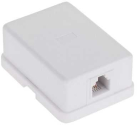 Priza telefon 6P4C RJ11 simpla 