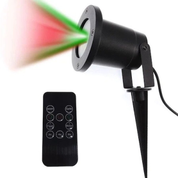 Proiector Laser KlaussTech De Exterior Cu 2 Culori Telecomanda Cu Timer Setari De Culoare Proiectii Cu Forme De Craciun