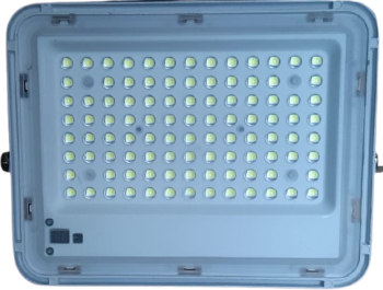 Proiector Led Cu Panou Solar Si Telecomanda Klausstech 100 W Autonomie 10 H 9500 Lm Durata De Functionare 50.000 H Alb