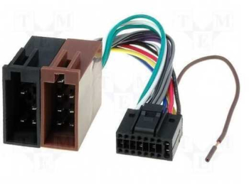 Cablu adaptor auto conector ISO la Kenwood 16 pini 4CarMedia 