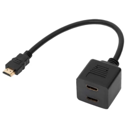 Cablu adaptor HDMI la 2 HDMI 