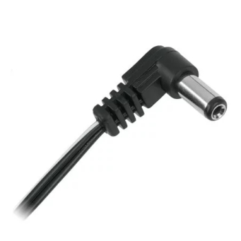 Cablu alimentare cu mufa DC 2.5x5.5 la 90 grade 