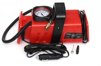 Compresor aer auto Kraft&Dele manometru DC 12V / 220-240 V 