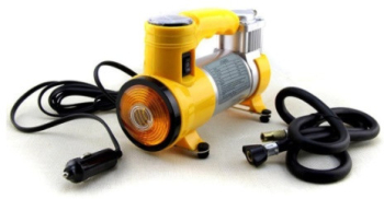 Compresor Auto Klausstech Pentru Autovehicule Mari 12 V 35 L/min 150 Psi Galben 
