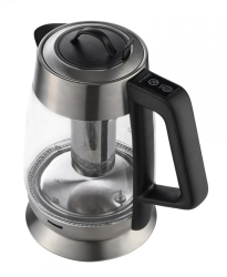 Fierbator electric Heinner HEK-TF18GX cu filtru pentru ceai capacitate 1.7L 5 nivele temperatura indicator luminos in functie de 