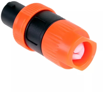 Mufa audio Speakon tata fir 4 contacte cu inel de blocare