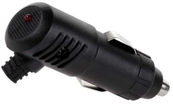 Mufa bricheta tata cu LED si siguranta F5A 6x30mm